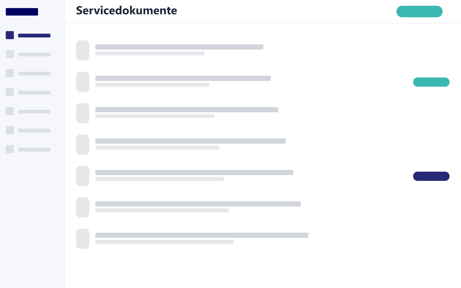 Servicedokumente